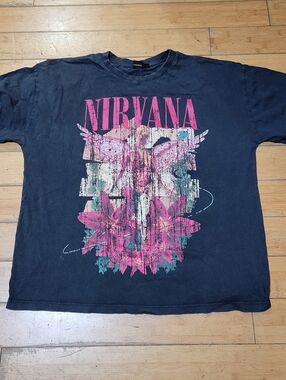 Nirvana In Utero Graphic Tee Retro Grunge Licensed Men's L